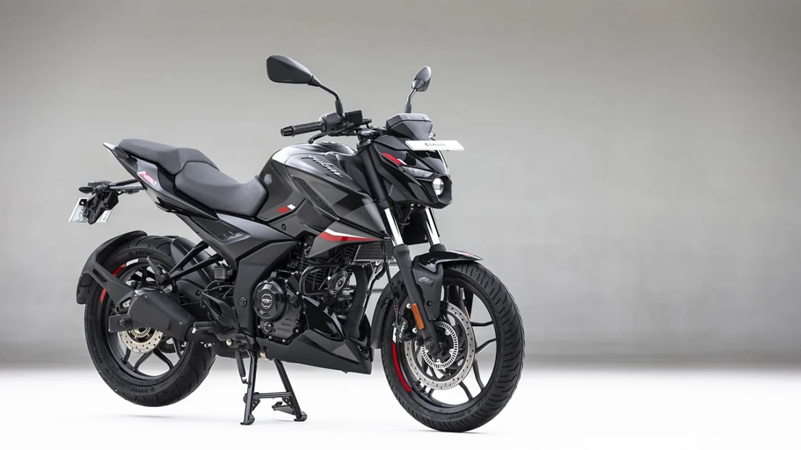 2024 m. pristatytas Bajaj Pulsar N250 su nauja grafika ir ABS važiavimo režimais