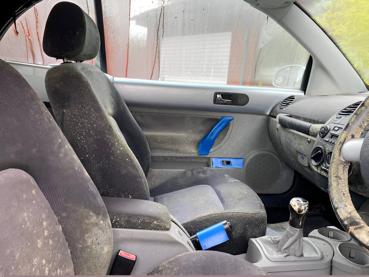 Kaip efektyviai pašalinti pelėsį iš automobilio interjero