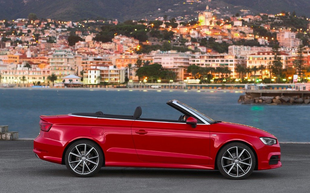 Audi A3 kabrioleto (2014–2020) apžvalga