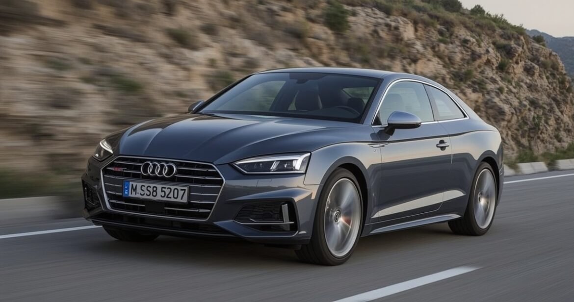 Audi A5 Coupe (2016–2024) apžvalga