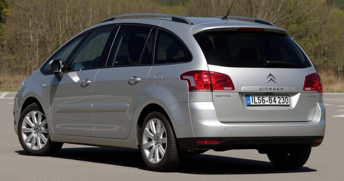 Citroën C4 Picasso (2007–2013 m.) vienatūrio apžvalga