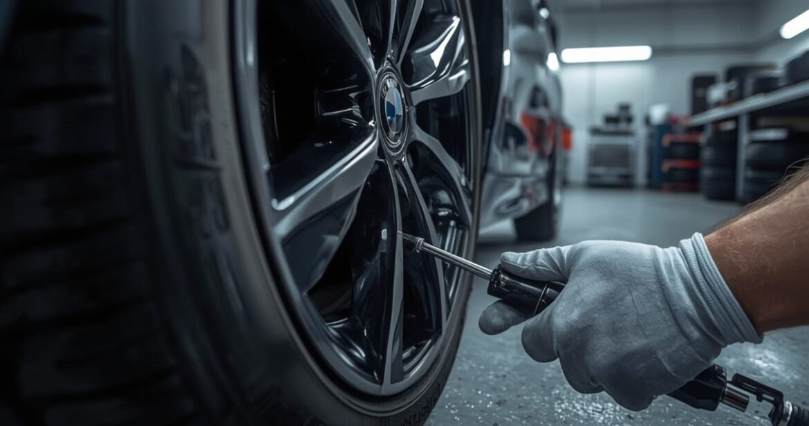 Kiek kainuoja automobilių padangos pradurimo remontas?