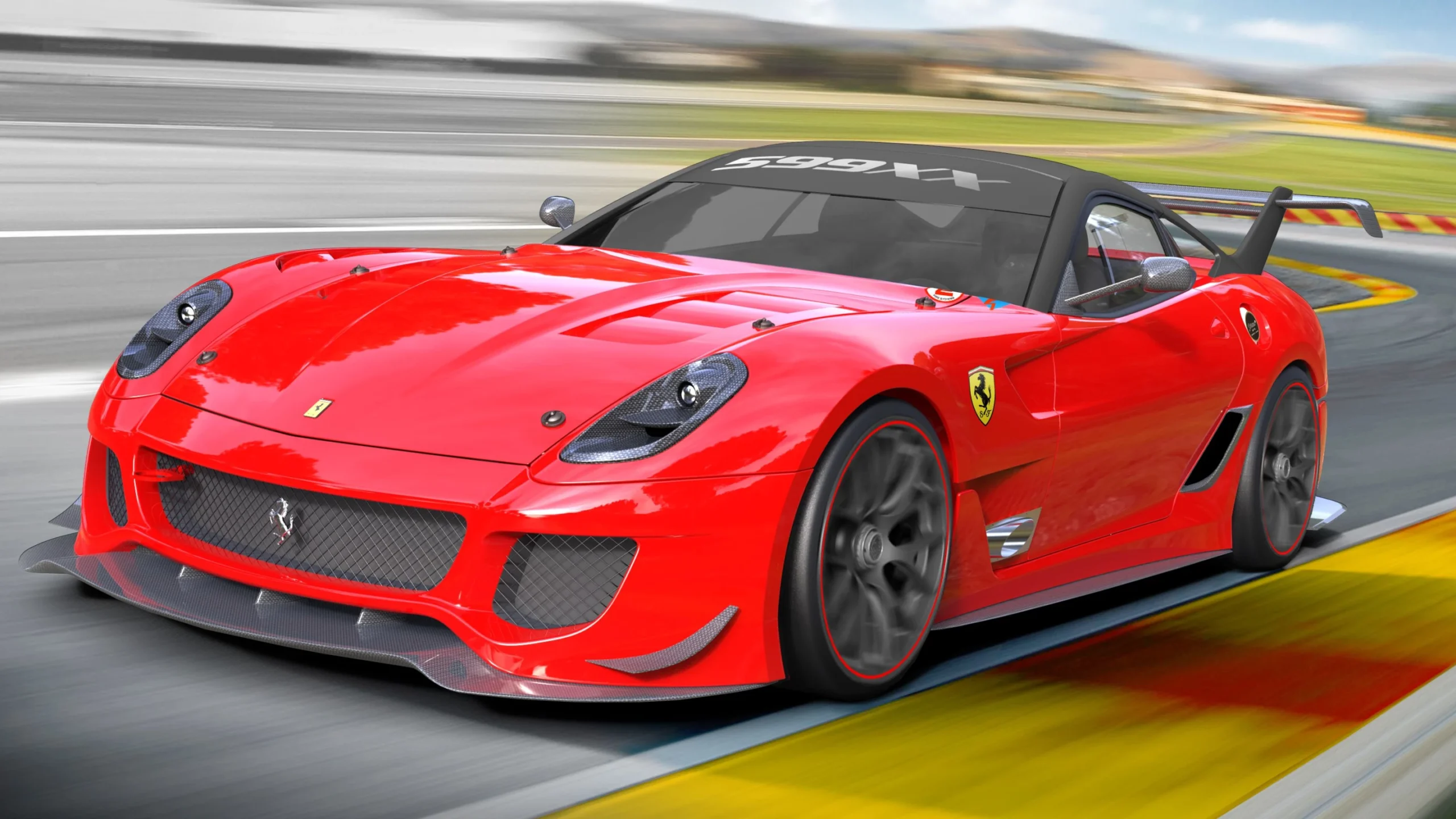 Ferrari 599XX aerodinamikos ypatumai