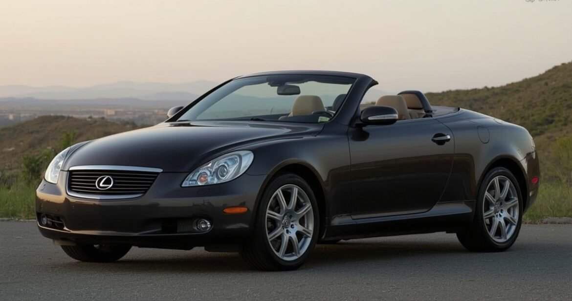 Lexus SC430 kabrioleto (2001–2009) apžvalga