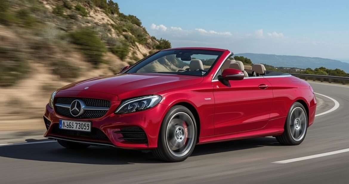 „Mercedes-Benz C klasės kabrioleto (2016–2021) apžvalga“