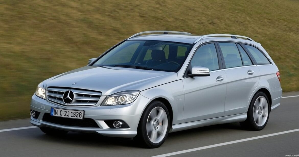 „Mercedes-Benz C klasės universalas (2007–2011) apžvalga“