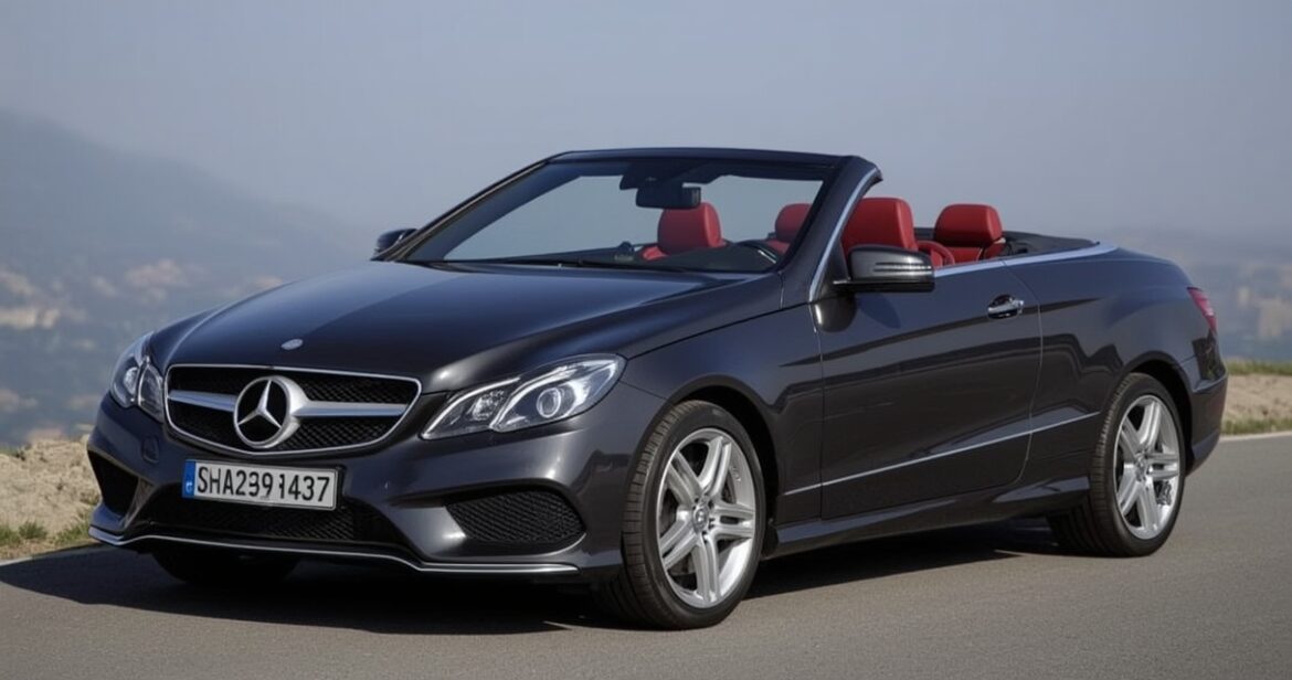 „Mercedes-Benz E klasės kabrioleto (2010–2017) apžvalga“