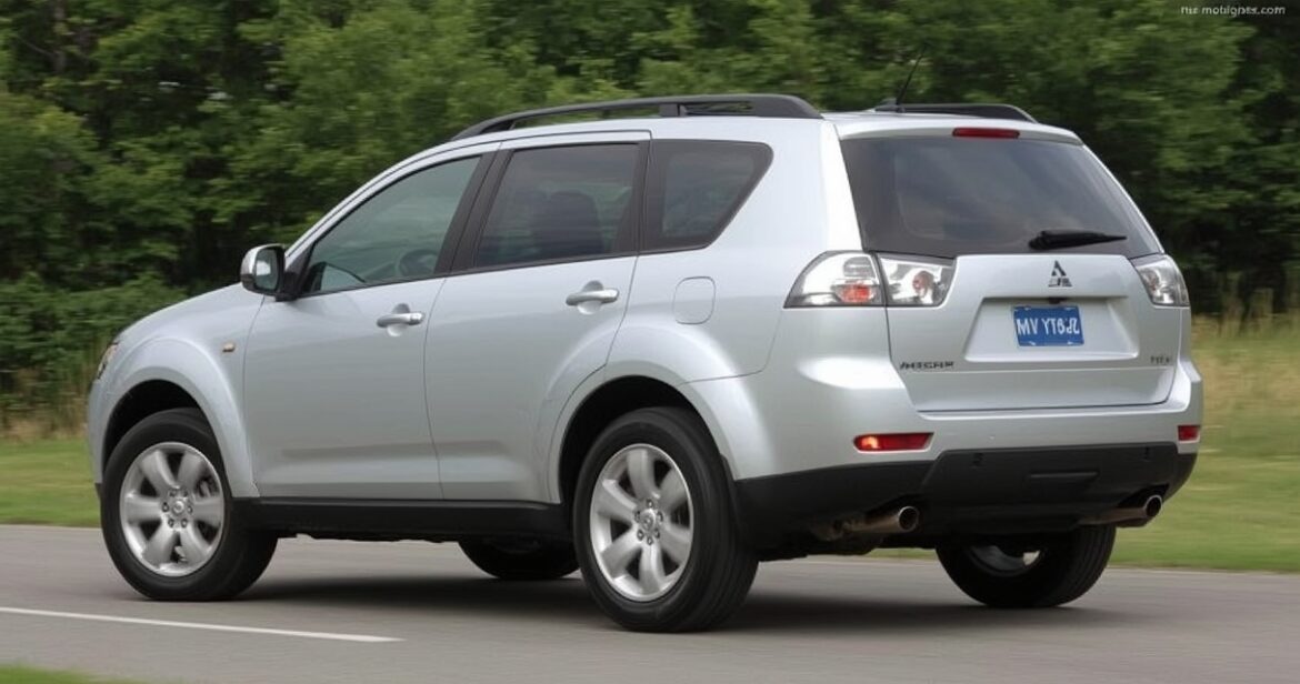 Mitsubishi Outlander 4×4 (2004–2007) apžvalga