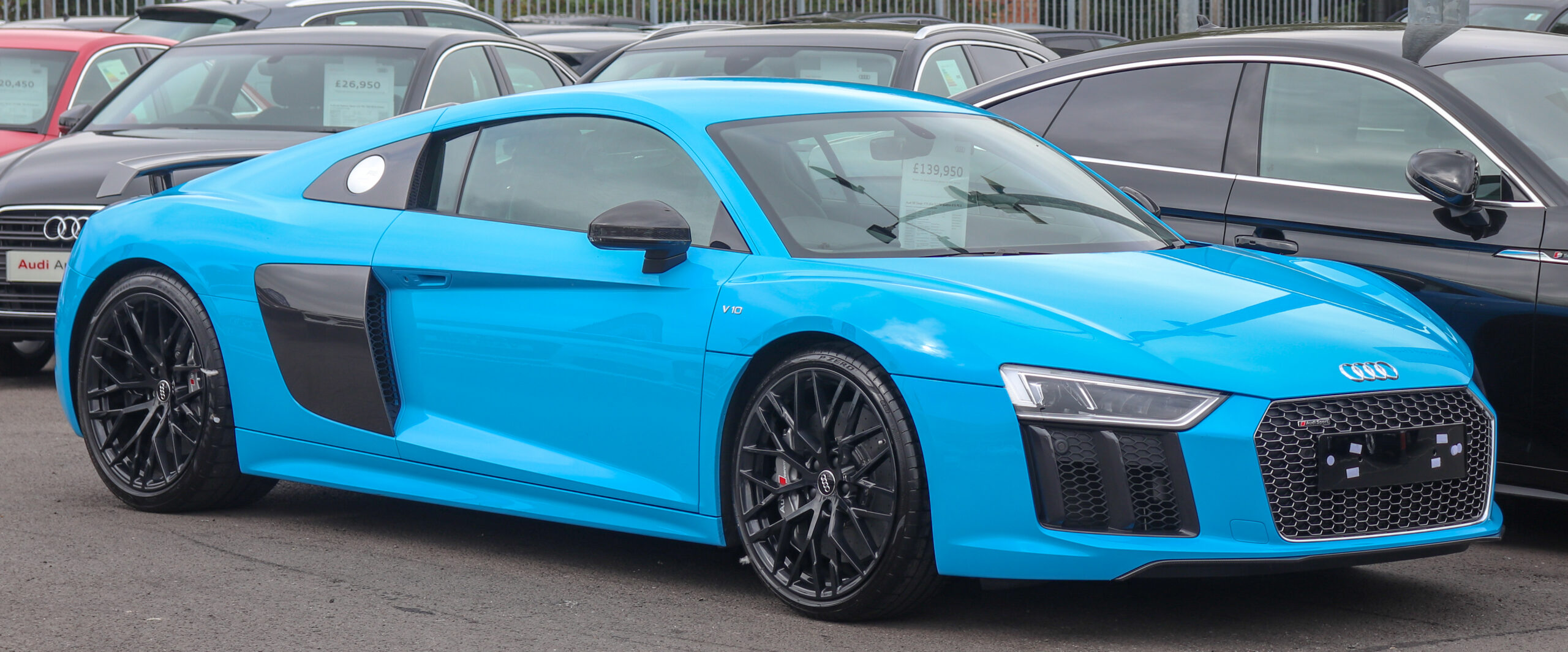 Audi R8 kupė (42) (2006–2012) nuotrauka