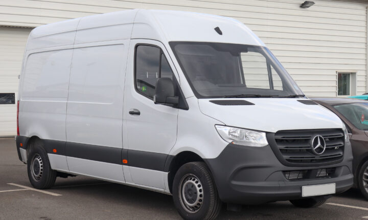 Mercedes-Benz Sprinter Mercedes-Benz eSprinter krovininis furgonas (W907 nuotrauka