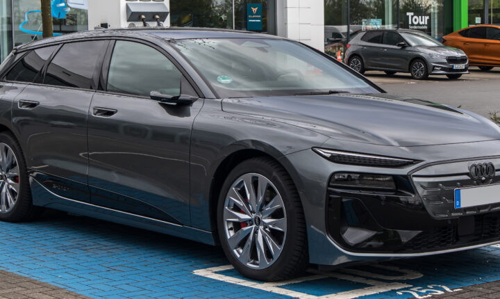 Audi A6 e-tron concept (2021) nuotrauka