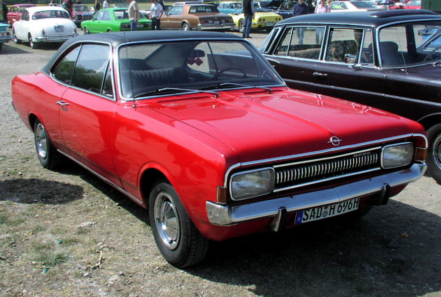 Opel Rekord D kupė 1.9 (75 AG) (1975–1977) nuotrauka