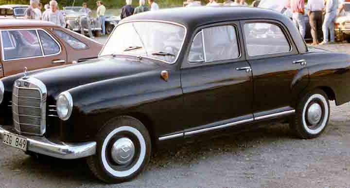 Mercedes-Benz Ponton Mercedes-Benz W128 kupė (1958–1960) nuotrauka