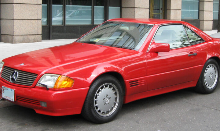Mercedes-Benz SL (R107, facelift 1985) (1985–1989) nuotrauka