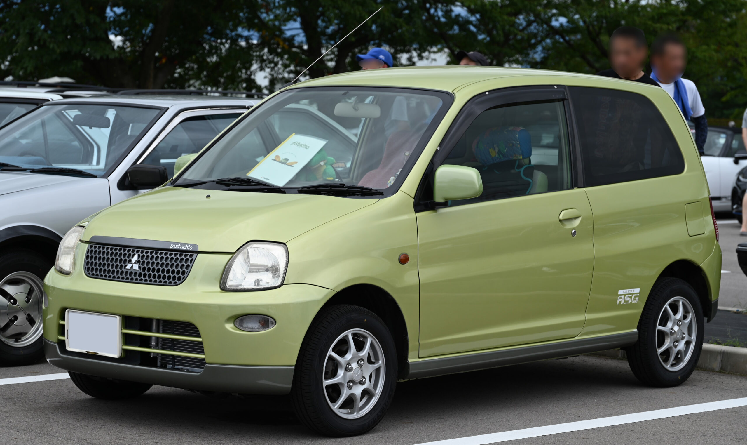Mitsubishi Pistachio 1.1 GDI (74 AG) (1999–2000) nuotrauka