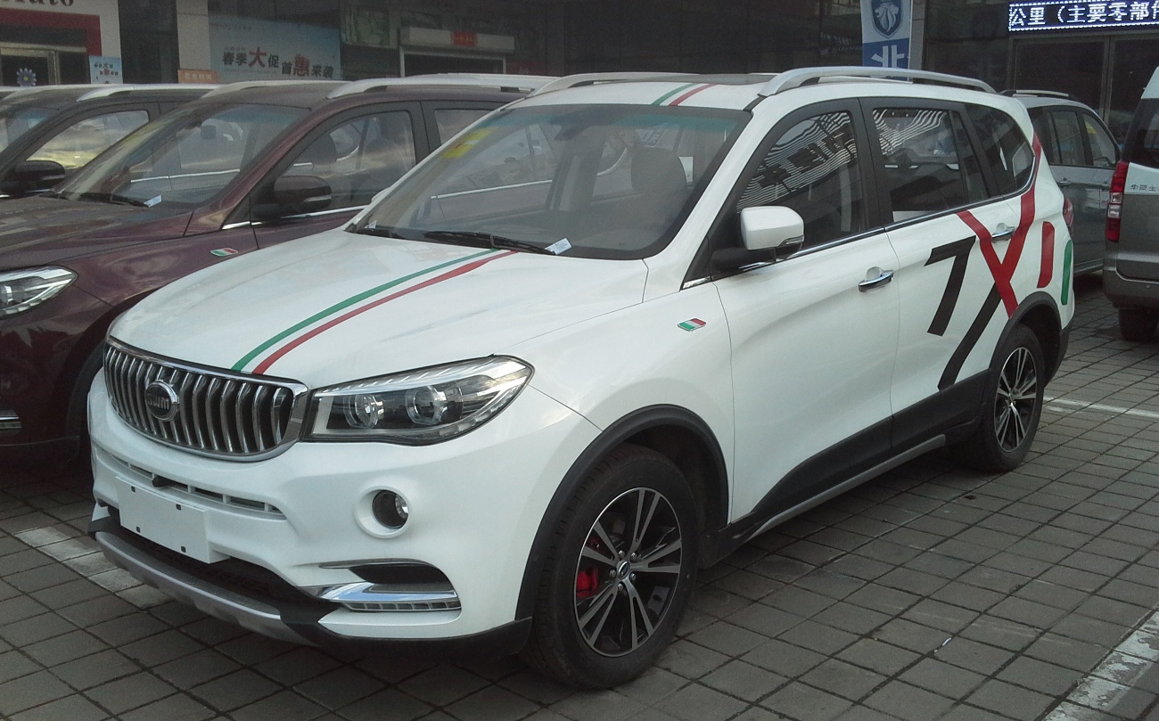 SWM X7 (2016–2021) nuotrauka