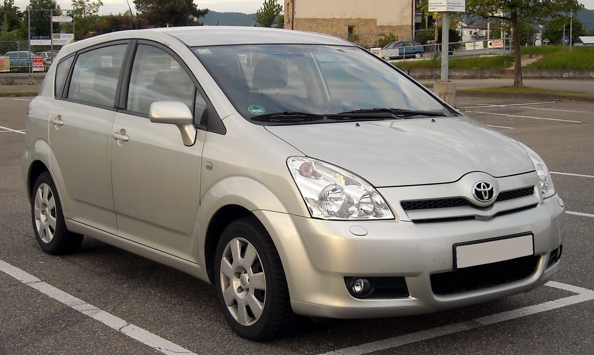 Toyota Corolla Verso II (AR10, facelift 2007) 2.2 D-4D (136 AG) 7 Seats (2007–2009) nuotrauka