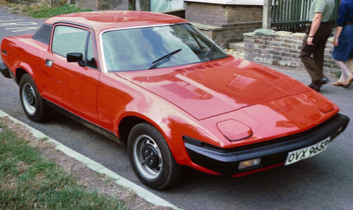 Triumph TR 7 kabrioletas (1977–1981) nuotrauka