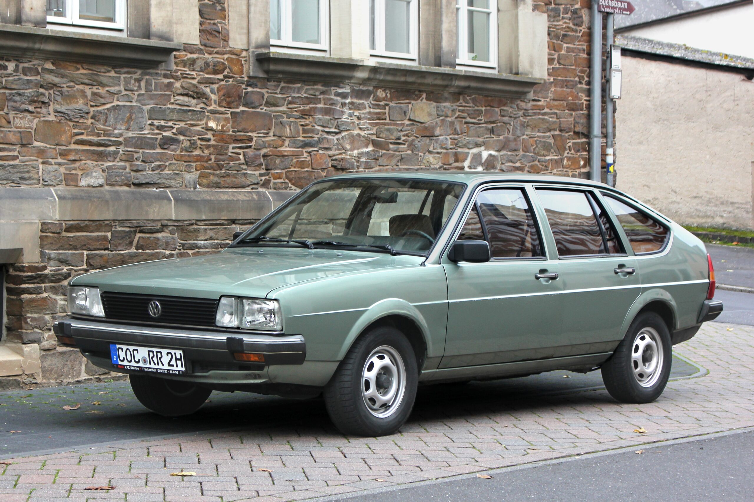 Volkswagen Passat (B2) 1.6 TD (80 AG) (1986–1988) nuotrauka