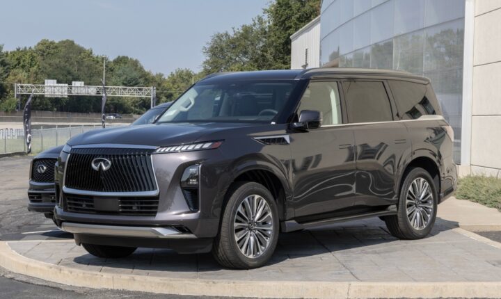 Infiniti QX80 Track Spec ir QX80 Terrain Spec – dvi to paties medalio pusės