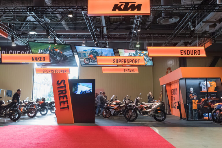 Visi motociklų prekių ženklai, kurie šiuo metu priklauso KTM
